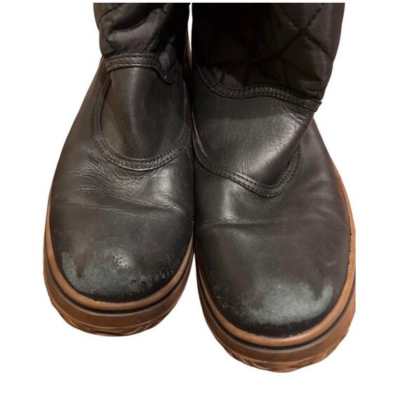 COACH Samara Women's Black Mid-Calf Snow Boots Size 9B Winter Fashion - Picture 6 of 7